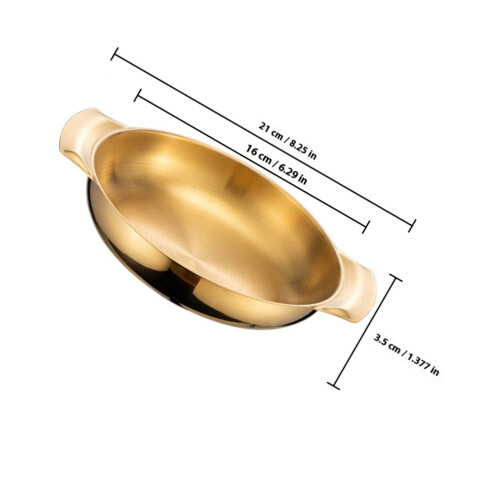 Golden Topf Hitzebeständiger Kochbehälter 1