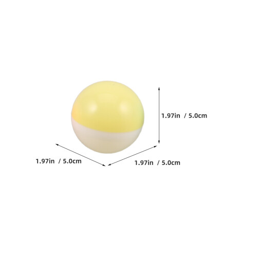 50Stk Macaronfarbene Befüllbare Runde Kunststoffbehälter 1