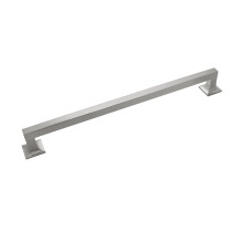 Kolekcja Hickory Hardware Studio Pull 12 cali od środka do środka, satynowe niklowane wykończenie (5 szt.)