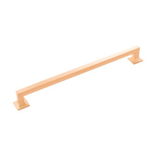 Hickory Hardware Studio Collection Pull 12 pollici da centro a centro finitura in ottone dorato spazzolato (confezione da 5)
