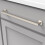 Hickory Hardware Studio Collection Pull 12 Zoll Mitte zu Mitte Satin-Nickel-Finish (5er-Pack) 3