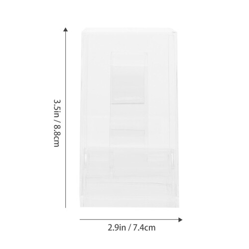 6 -displayboxen, aufbewahrungsboxen transparent 1