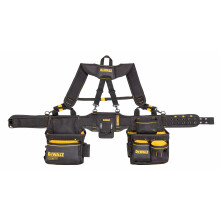 DEWALT Professional Tool Belt Organizer With Suspenders and 25 Pockets  Heavy Duty Construction DWST540602