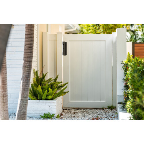 National Hardware N166-029 10palcov ultra modern Black Gate Pull 2