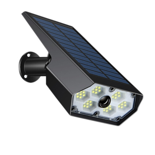 1 Solar Warnlicht Spotlight Für Den Außenbereich 1