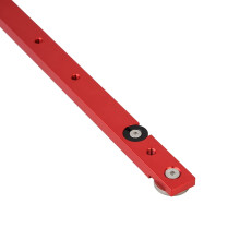 KETIPED Aluminium 450mm Verstekbalk Klemgereedschap Schuiftafelzaag Gauge Staaf T-Slot Track Bar Rail voor freestafels en houtbewerking 450mm (17