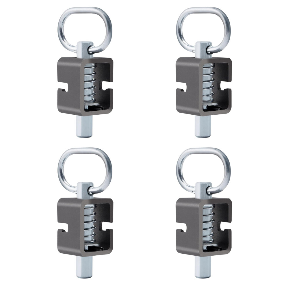 Spring Latch Lock Weld-On Spring Latch Assembly Trailer Gate Latch (Pack Of 4) 659629115888
