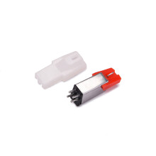 grammophon nadel magnettonabnehmer stylus 07 schallplatten zubehör rot