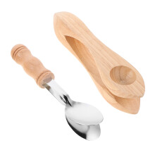 2 holzlöffel rhythmuslöffel für montessori musik folk spielzeug