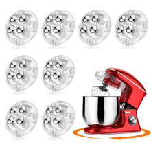 TRVL FIELDER Roulettes auto-adhsives pour appareils de cuisine, roue universelle pivotante  360, mini rouleau de transfert  billes pour bote