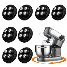 TRVL FIELDER Roulettes autocollantes pour appareils de cuisine, roue universelle pivotante  360, mini rouleau de transfert  billes pour bote