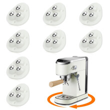 TRVL FIELDER Roulettes auto-adhsives pour appareils de cuisine, roue universelle pivotante  360, mini rouleau de transfert  billes pour bote
