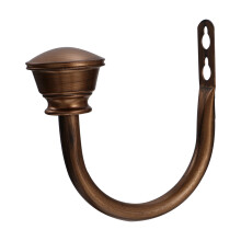 2St U-Form Gardinenhalter Gardinenhaken Wandhaken Kleiderhaken