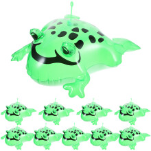 10 aufblasbare frosch-spielzeuge für parties