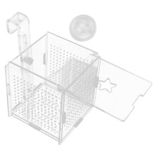1 satz aquarium-isolierbox mit saugnäpfen und haken,
