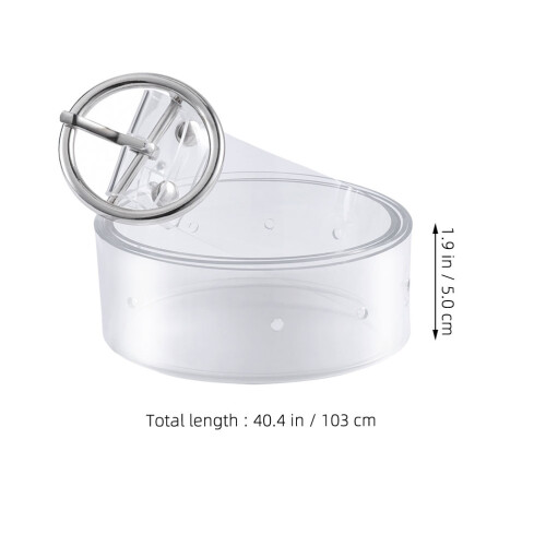 2 Gürtel Taillenband Transparenter Bund 1