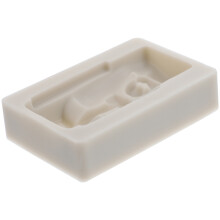 Silikonform Moai Statue, Beige, Für Pralinen Und Gebäck DIY