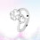 1 Paar Ring Offene Manschette Einfach Hundepfote 11