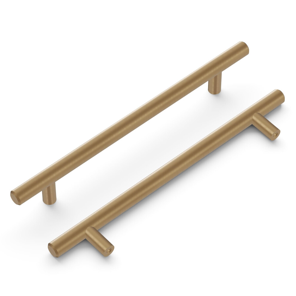Belwith Bwhh075596 Cbz 160 Mm Center-To-Center Bar Pull Cabinet Pull - Champagne Bronze 078555939410
