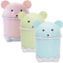 -pack mini-mülltonnen, desktop-behälter, cartoon-design, für zu hause