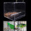 Transparent Window Bird Feeder Large Bird Feeder Tray Size M 4