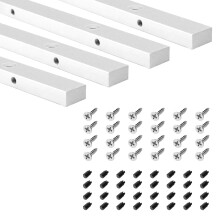POWERTEC Crosscut Sled Mitre Bar voor tafelzaag Slee 3/4"" x 3/8"" x 24"""" met voorgeboorde gaten en schroeven voor freestafel Bandzaag Taper Jig Ta