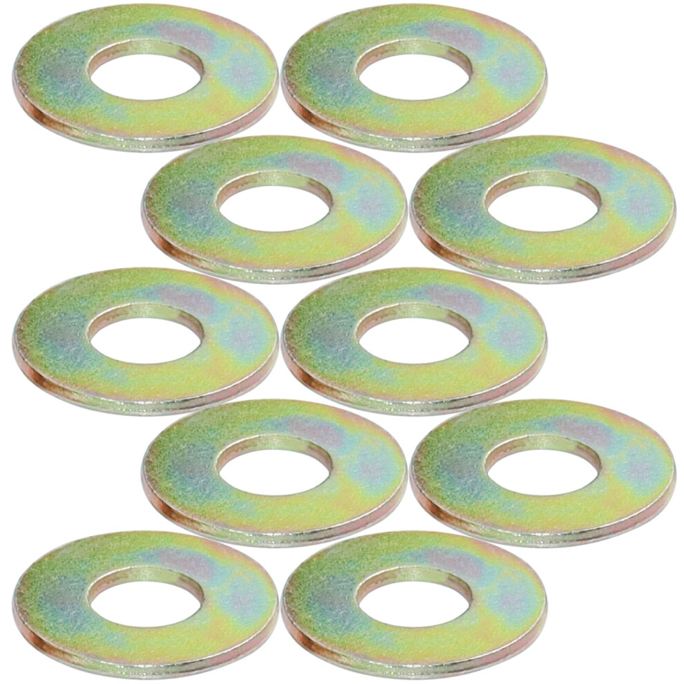 5/8"""" Large Size Flat Thick Fender Washer Low Carbon Steel by Color Galvanization Grade 4.8.(10pcs Pack) by Metalsuberg-image-OPC-PM96QXC-NEW