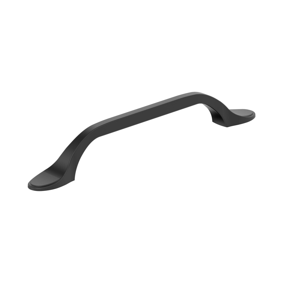 Photos - Other for Repair Amerock BP21937FB Matte Black Cabinet Pull | 5-1/16 inch  Center-to-Center Cabinet Hardware | Ravino | Furniture Hard(128mm)