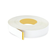 Hvid PVC 1 1/2 tommer x 100 ft Kantb?ndstape Peel Stick Kl?bende Kantkant Finer Trim Fleksibel Vinyl Strip St?bning Tr? Skab Laminat Hylde M?bler