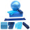 ein satz trainings und yogaausrüstung workout pilatesball set 10