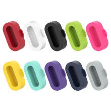 10Pcs Smartwatch Charging Port Plugs Silicone Watch Dust Cover Caps