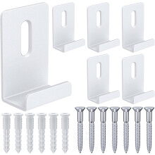 Metall-Spiegelklammern, breiter Kanal, Spiegelaufhnger-Clip-Set, groe, schwere Halteklammern fr Spiegel mit Schraube, Spiegelklammern fr Wandmont