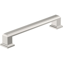 Amerock BP36760PN | Appoint 5-1/16 inch (128mm) Center-to-Center Polished Nickel Cabinet Pull | Kitchen Cabinet Hardware | Furniture Hardware | Drawe