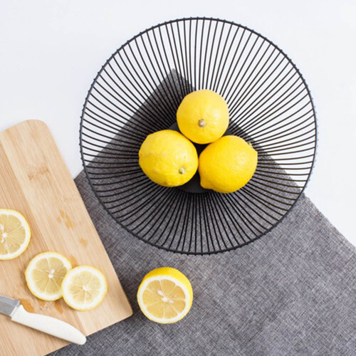 Fruit Wire Basket Obstkorb Snackteller Gemüsekorb 2