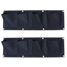2 Zimmerpflanzen Wandbehang Taschenbeutel