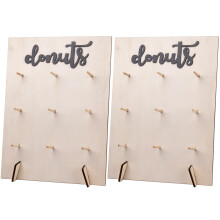 2er set donut stand halter für hochzeiten und doughnut partys