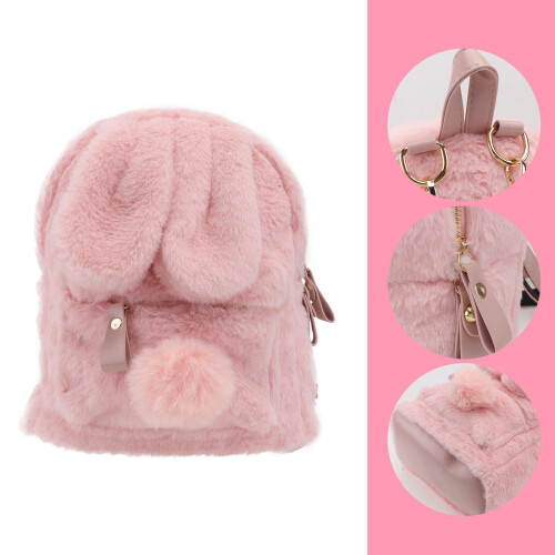Rucksack Plüschtier Rosa Student 2