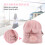 Rucksack Plüschtier Rosa Student 6