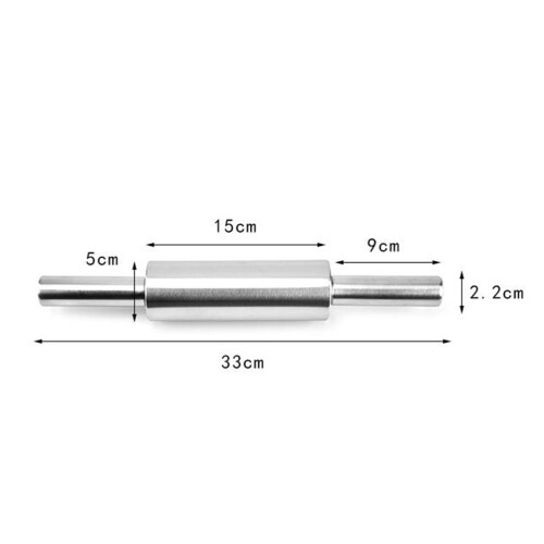 1St Baking Roller Rvs Non-Stick Voor Pasta En Pizza 1