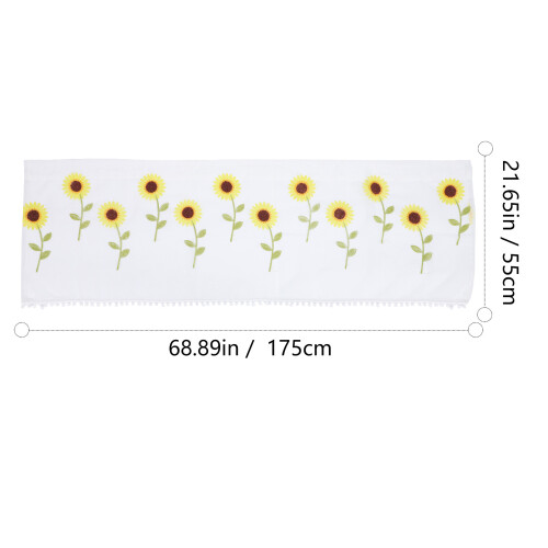 Sonnenblumen Polyester Vorhang Vorhang Für Home 2