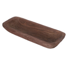 holzschale servierbrett für snacks tischmitte