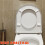 4 Toilettenschüssel Sitzdichtungs Stoßstange 8
