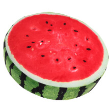 Simulierter Wassermelonenkissen Plüsch Mehrfarbig Für Heimdekoration