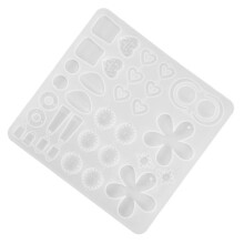 1stk Ohrringform Kieselgel Ohrringe Weiß
