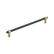 Amerock Mergence 12-5/8 palcu (320 mm) Stredov matn cern/zlat skrn na ampansk Pull BP36983FBBBZ
