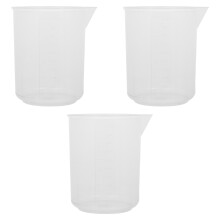 3-teiliges set, 1000 ml messbecher für haushalt und labor