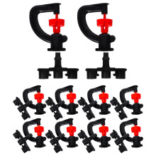 10 stk 360 drehbare G-Typ Tropfbewässerung Hängedüse mikrosprinkler