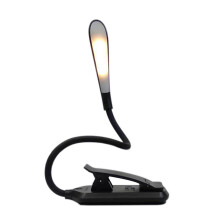 usb leseleuchte augenschutz clip lampe schwarz