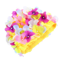 1 Stück Blumenform Schwimm-Mütze, atmungsaktiv, für Frauen und Mädchen
