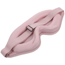 1Stk Schlafbrille Augenmaske Pink Kuschelweich Leicht Und Komfortabel